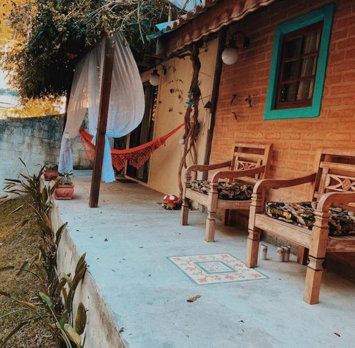 Casa Aconchegante Na Serra. Santo Antônio do Pinhal Buitenkant foto