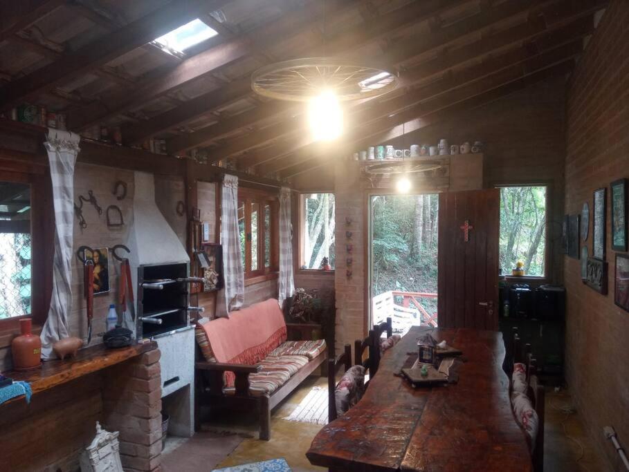 Casa Aconchegante Na Serra. Santo Antônio do Pinhal Buitenkant foto