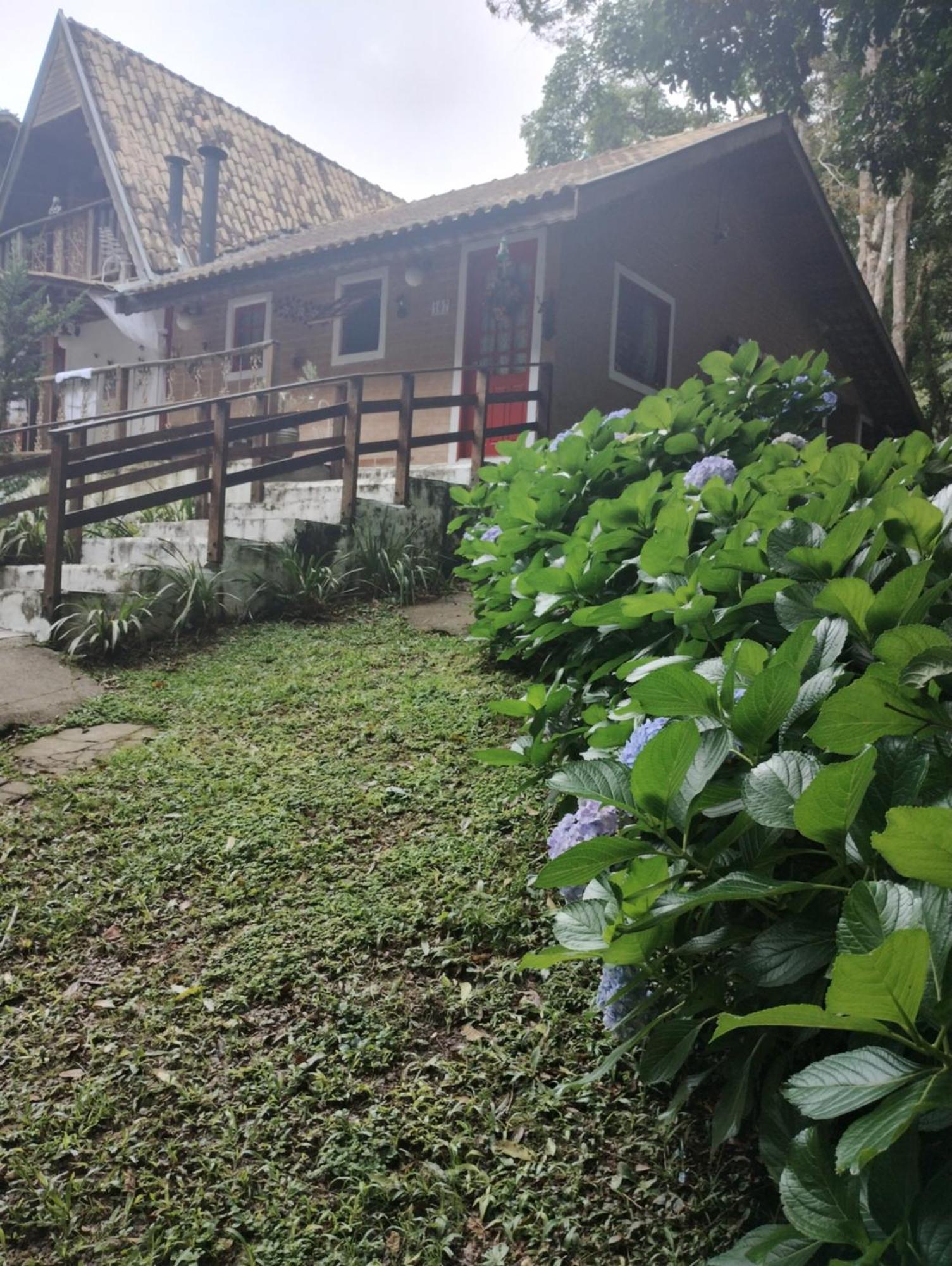 Casa Aconchegante Na Serra. Santo Antônio do Pinhal Buitenkant foto